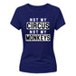 Not My Circus Not My Monkeys Funny Slogan Ladies T-shirts