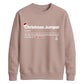 Novelty Christmas Jumper Definition Unisex Sweatshirt