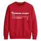 Novelty Christmas Jumper Definition Unisex Sweatshirt