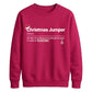 Novelty Christmas Jumper Definition Unisex Sweatshirt