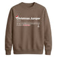 Novelty Christmas Jumper Definition Unisex Sweatshirt