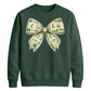 Novelty Twenty Pound Banknote Money Bow Unisex Sweatshirt