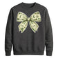 Novelty Twenty Pound Banknote Money Bow Unisex Sweatshirt