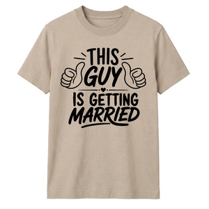 Novelty Wedding Groom Gift Unisex T-Shirt