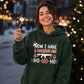 Now I Have A Machine Gun Graphic Christmas Unisex Hoodie