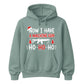Now I Have A Machine Gun Graphic Christmas Unisex Hoodie