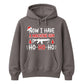 Now I Have A Machine Gun Graphic Christmas Unisex Hoodie