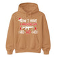 Now I Have A Machine Gun Graphic Christmas Unisex Hoodie