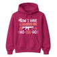Now I Have A Machine Gun Graphic Christmas Unisex Hoodie