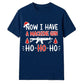 Now I Have A Machine Gun Graphic Christmas Unisex T-Shirt