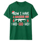 Now I Have A Machine Gun Graphic Christmas Unisex T-Shirt