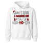 Now I Have A Machine Gun Ho-Ho-Ho Christmas Kids Hoodie
