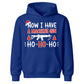 Now I Have A Machine Gun Ho-Ho-Ho Christmas Kids Hoodie