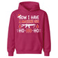 Now I Have A Machine Gun Ho-Ho-Ho Christmas Kids Hoodie