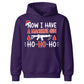 Now I Have A Machine Gun Ho-Ho-Ho Christmas Kids Hoodie