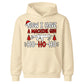 Now I Have A Machine Gun Ho-Ho-Ho Christmas Kids Hoodie
