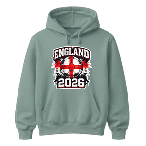 Official England 2026 Football Unisex Hoodie
