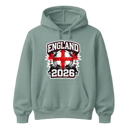 Official England 2026 Football Unisex Hoodie
