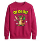Oi Oi Oi Aussie Kangaroo Women Cricket Sweatshirt - T20 Womens World Cup Sweatshirt Australia