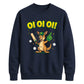 Oi Oi Oi Aussie Kangaroo Women Cricket Sweatshirt - T20 Womens World Cup Sweatshirt Australia
