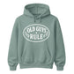 Old Guys Rule Funny Slogan Unisex Hoodie