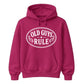 Old Guys Rule Funny Slogan Unisex Hoodie