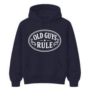 Old Guys Rule Funny Slogan Unisex Hoodie