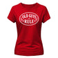 Old Guys Rule Graphic Funny Slogan Ladies T-shirts