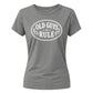 Old Guys Rule Graphic Funny Slogan Ladies T-shirts