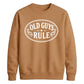 Old Guys Rule Graphic Funny Slogan Unisex Sweatshirt