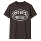Old Guys Rule Graphic Funny Slogan Unisex T-Shirt