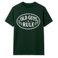 Old Guys Rule Graphic Funny Slogan Unisex T-Shirt