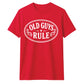 Old Guys Rule Graphic Funny Slogan Unisex T-Shirt