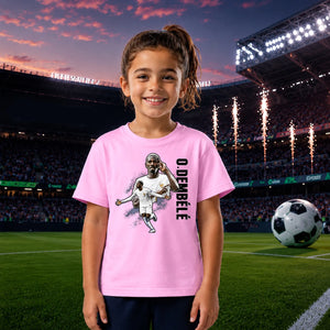 Ousmane Dembélé Graphic France Football Kids T-Shirt