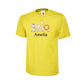Personalized Back To School Animal T-Shirt For Kids, Custom Name Tee For Boys & Girls, Cute & Fun First Day T-Shirt P2530