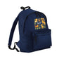 Personalised Kids Fashion Backpack, Custom Name Backpack With Cute Animal Print, Gift For Boys & Girls School Bag, P2547