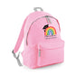 Personalised Rainbow Preschool Graduate Backpack, Custom Kids Fashion Bag For Back To School Fun P2556