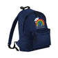 Personalised Rainbow Preschool Graduate Backpack, Custom Kids Fashion Bag For Back To School Fun P2556