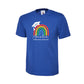 Custom Name Preschool Graduate T-Shirt, Rainbow Design Printed Back To School T Shirt, First Day Gift For Little Graduates P2556