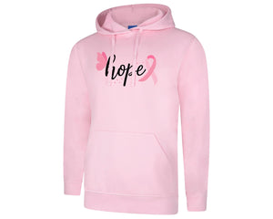 Courage in Pink Hoodie, Comfortable Modern Top Supporting Survivors P2669