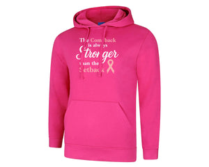Awareness & Strength Hoodie, Trendy Casual Top for a Cause P2675