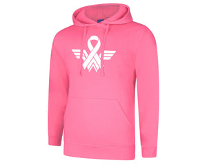 Breast Cancer Support Hoodie, Comfortable Streetwear spreading unity  P2677