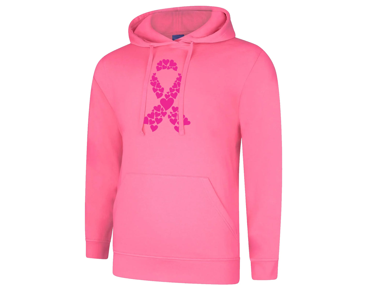 Breast Cancer Awareness Hoodie, Stylish Casual Wear Supporting a Meaningful Cause P440