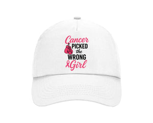 Breast Cancer Awareness Cap, Stylish Streetwear Accessory Sharing Support and Care P4469