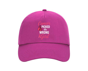 Breast Cancer Awareness Cap, Stylish Streetwear Accessory Sharing Support and Care P4469