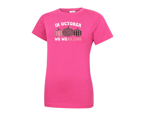 Breast Cancer Awareness T-Shirt P4476