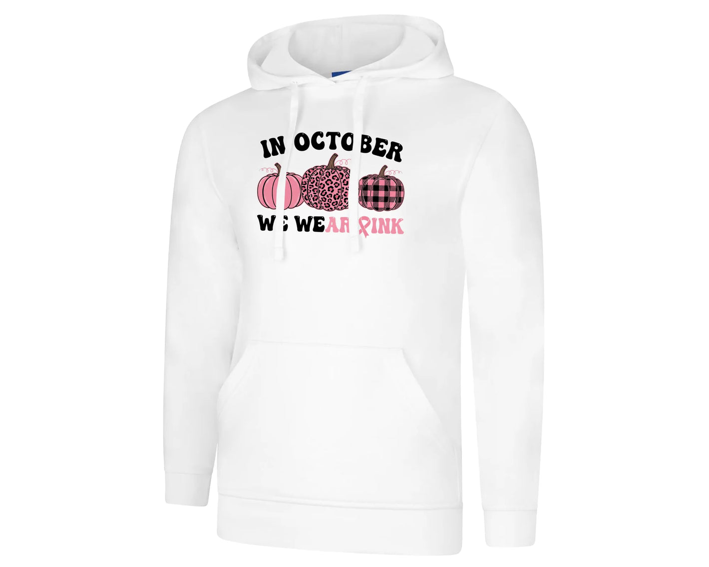 Breast Cancer Awareness Hoodie, Stylish Daily Outfit Sharing Positivity and Unity P4476