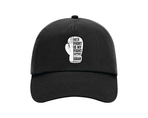 Breast Cancer Awareness Cap, Lightweight Casual Headwear with Empowering Design P4482