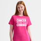 Breast Cancer Awareness Graphic Tee, Inspirational Print T-Shirt, Modern Stylish Daily Fashion P601
