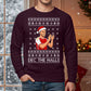 Dec the Halls Christmas Sweatshirt | Funny Football Christmas Sweater